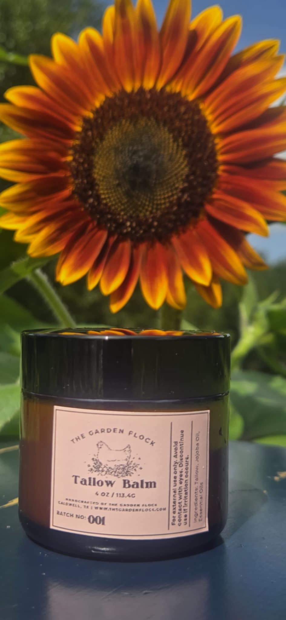 Whipped Tallow Balm 4 oz-Vanilla Scent